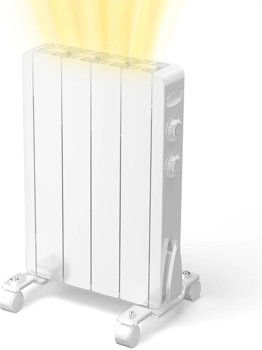 800W Electric Panel/Wall Heater, Plug-in Smart Convection For Indoor use